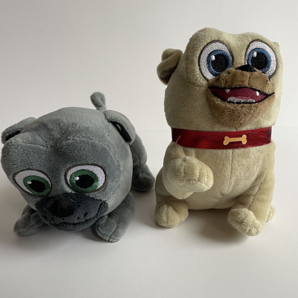 Bingo And Roly Puppy Dog Pals Disney Junior Stuffed Animals Plush 6"